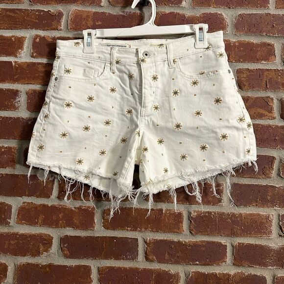 Pilcro white shorts‎ size 28 - Picture 1 of 7